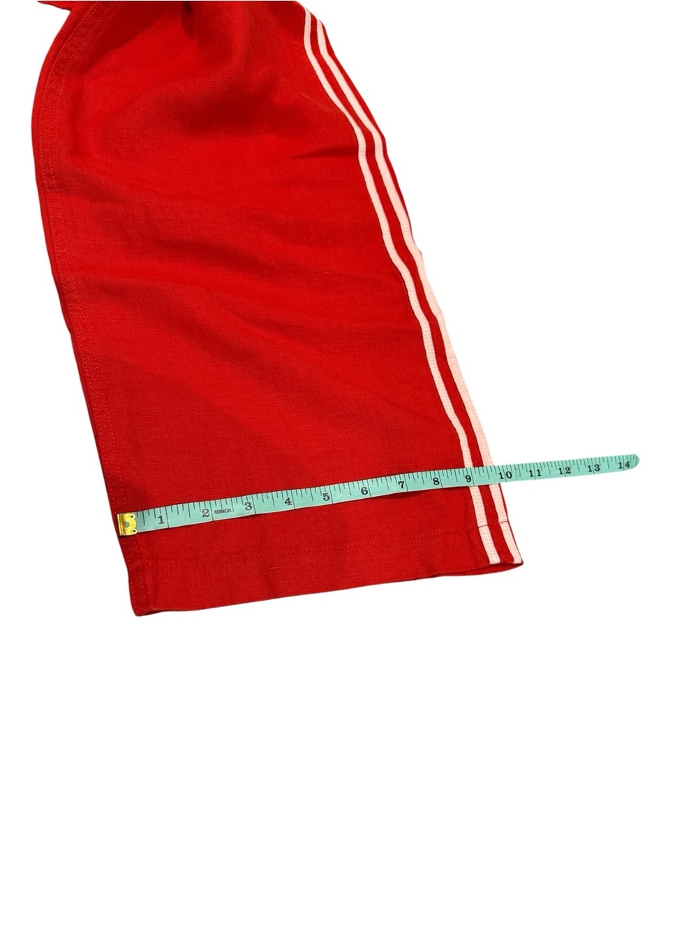 Madewell Pull On Pants (100% Linen) in Wild Poppy - Picture 11 of 13